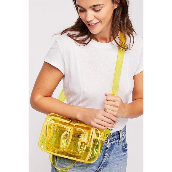 Free People Núnoo Pernille Translucent Cargo Bag - Picture 1 of 11